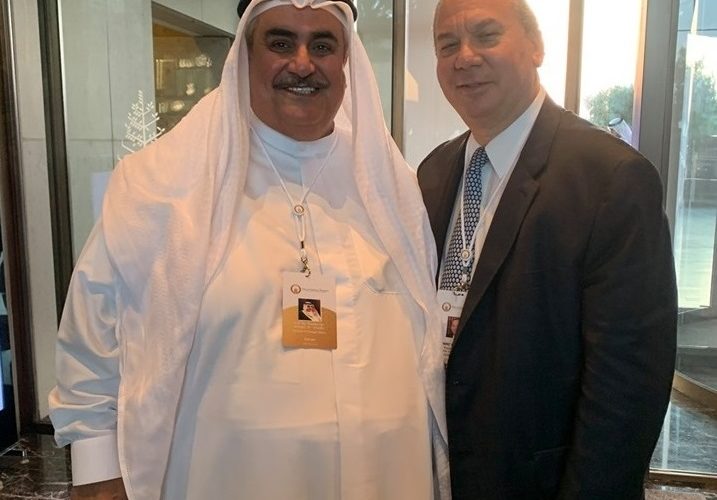 Rabbi Schneier and Bahrain's Foreign Minister H.E