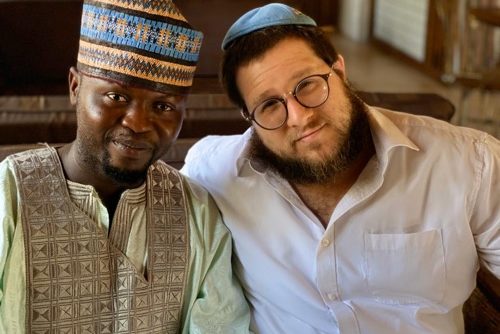 Alhaji Khuzaima Osman and Rabbi Noach Majesky Ghana 2(1)